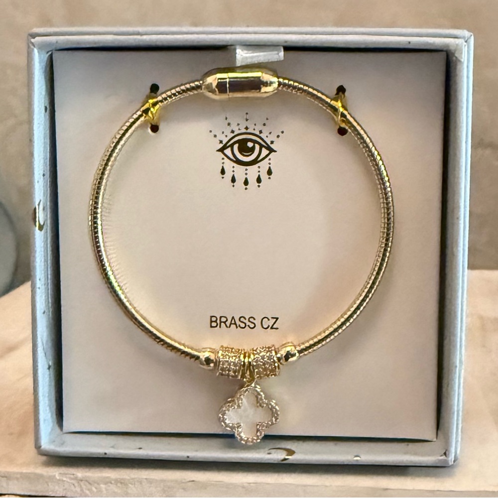 ⚡️⭐️Eye Candy Clover Bracelet